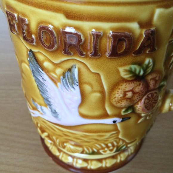 Florida tea coffee mug by ARRIB made in Japan - Picture 6 of 7
